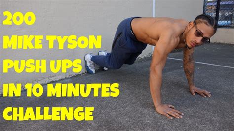 mike tyson push ups